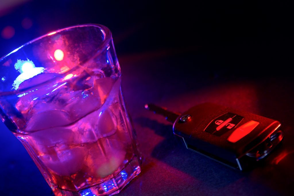 dui arrests dropping in California