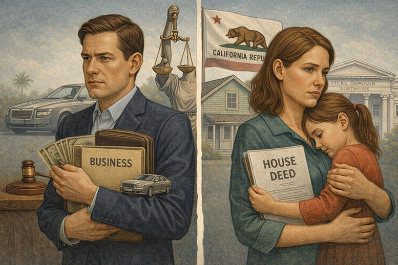 What Will You Keep During and After Divorce in California?