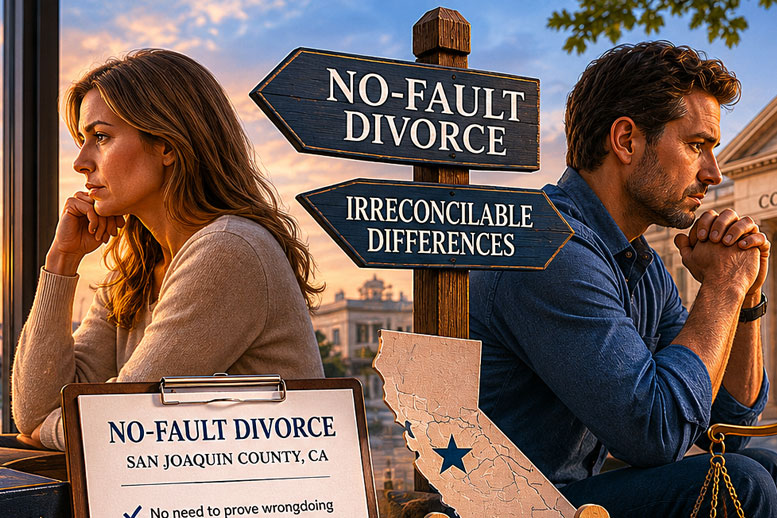 What Is No-Fault Divorce in San Joaquin County, CA?
