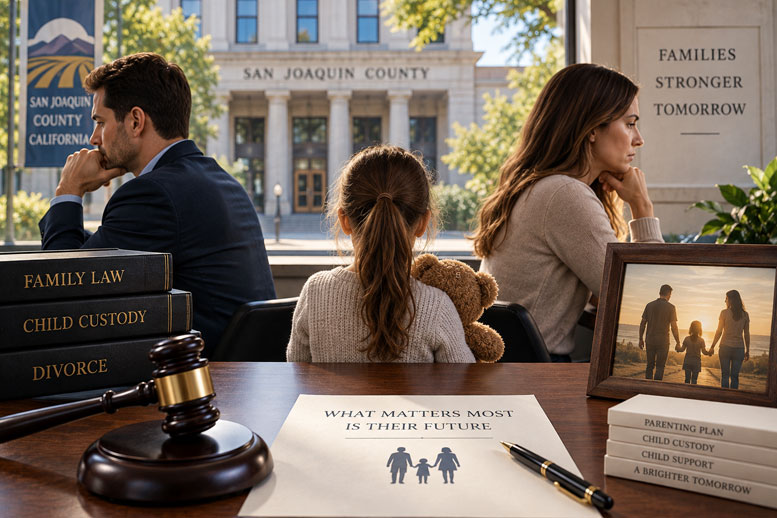 Divorce When You Have Children in San Joaquin County CA